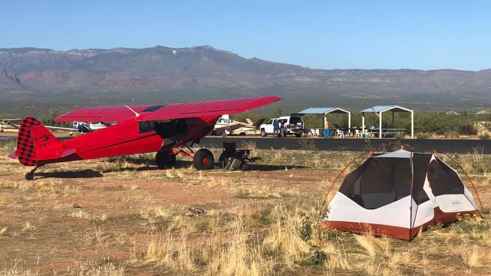 Camping at Grapevine by Rick Bosshardt 