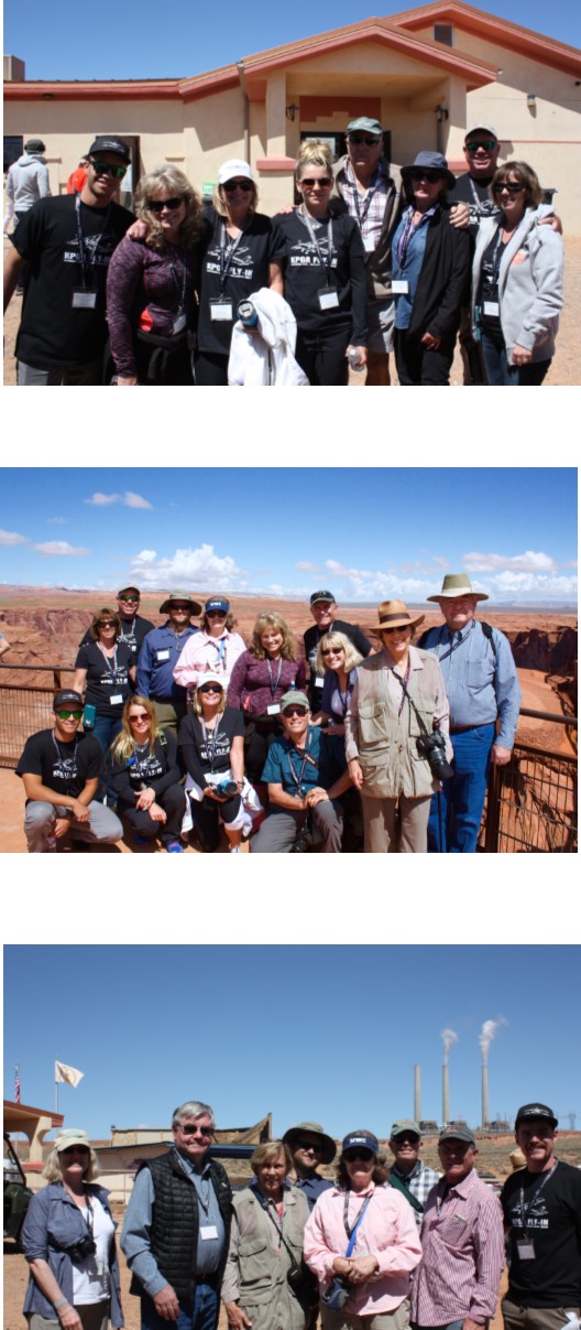 antelope canyon and horseshoe bend jpga fly in participants