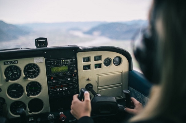 pre flighting yourself cockpit